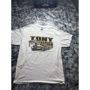TONY SCHUMACHER " THE SARGE" NHRA DRAG RACING "TOP FUEL 1999 CHAMP T- SHIRT  L